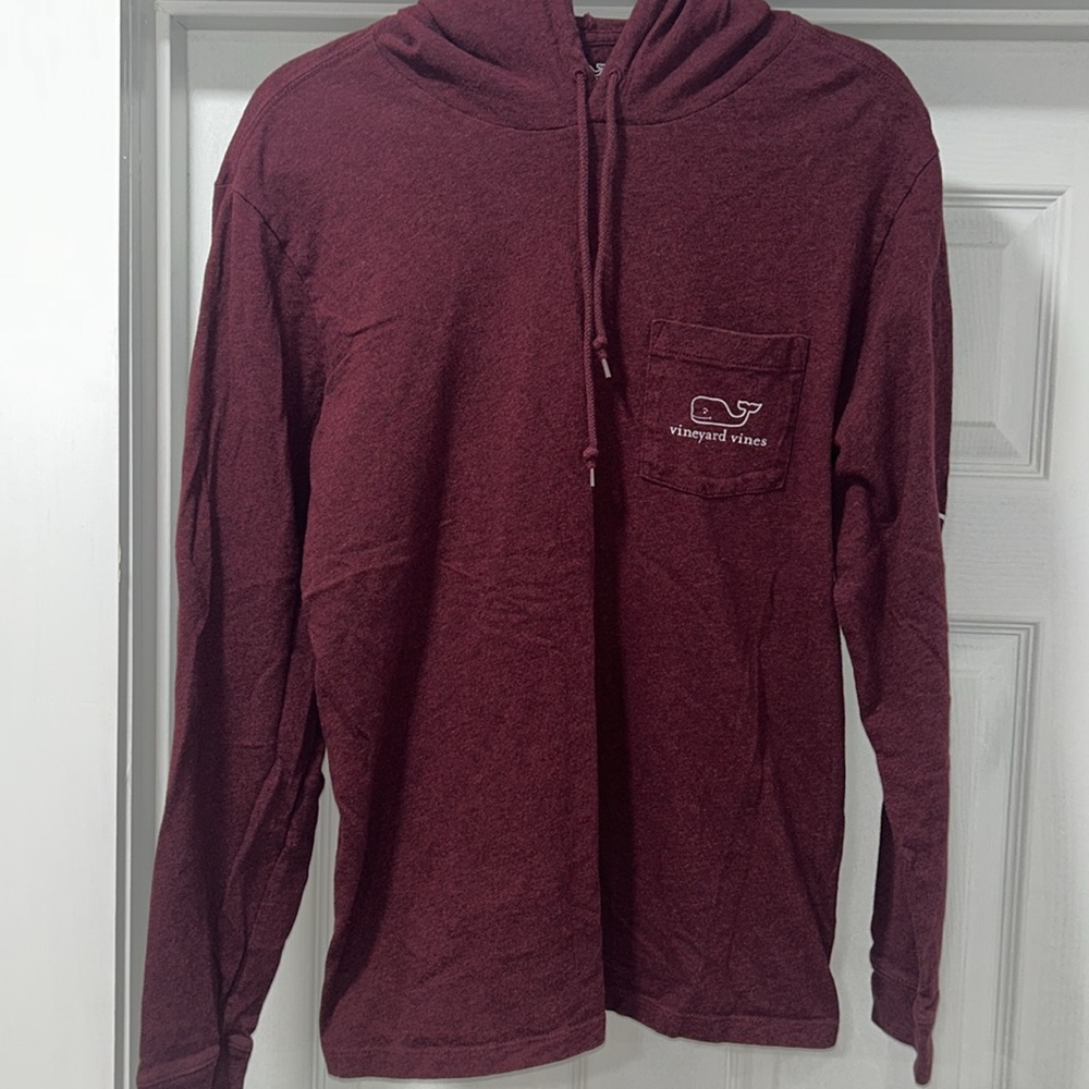 Vineyard Vines Red Pullover Hoodie